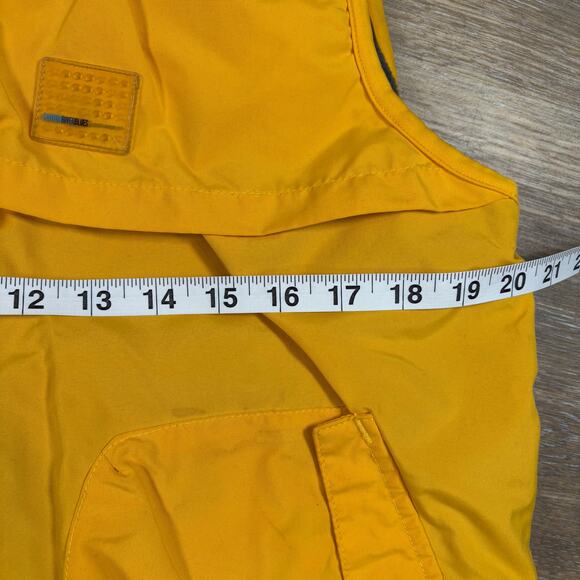 Canyon River Blues Mens Vest Outdoor Hiking Yellow Multi pockets Size Small - Picture 5 of 8